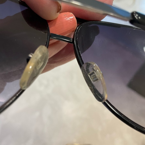 Marc Jacobs Sunglasses Unisex Aviator, Silver and Black, With Case - Picture 9 of 16